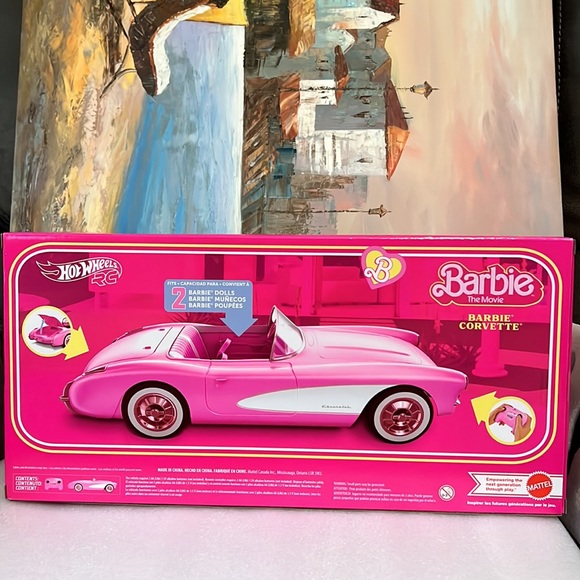 Mattel Toys Barbie The Movie Collectible Barbie Corvette Poshmark